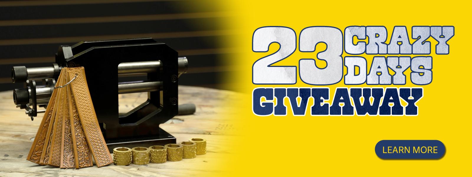 23 Crazy Days Giveaway